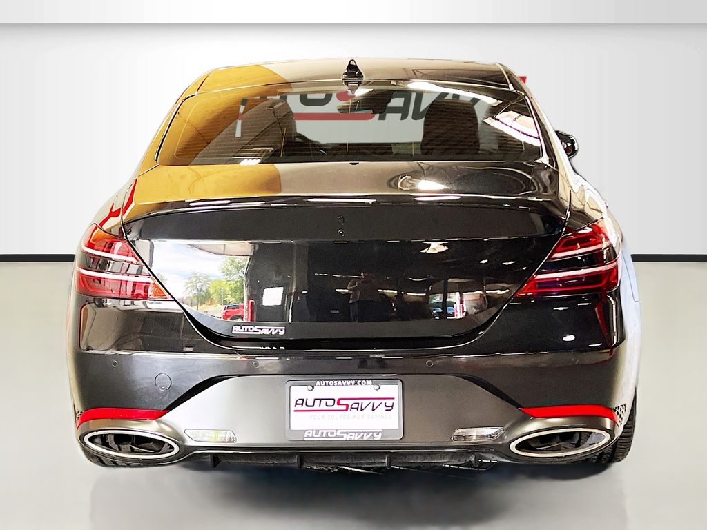 Used 2024 Black Genesis 3.3T Sport Advanced image 6