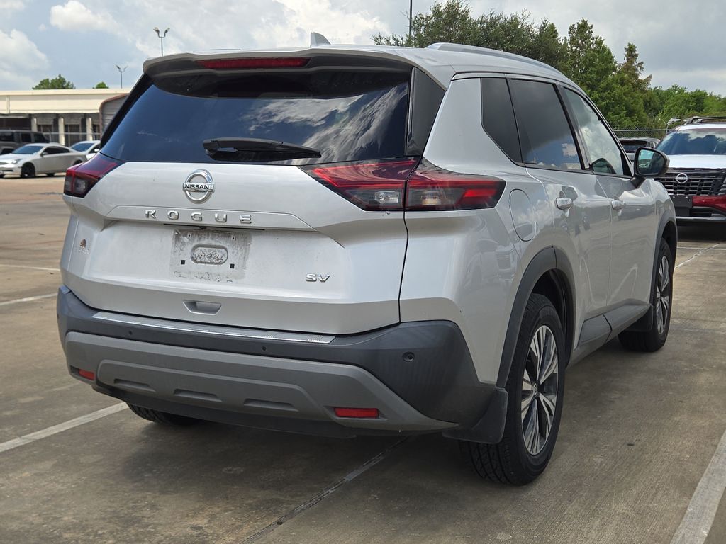 2021 Nissan Rogue SV Silver at DeMontrond Ford