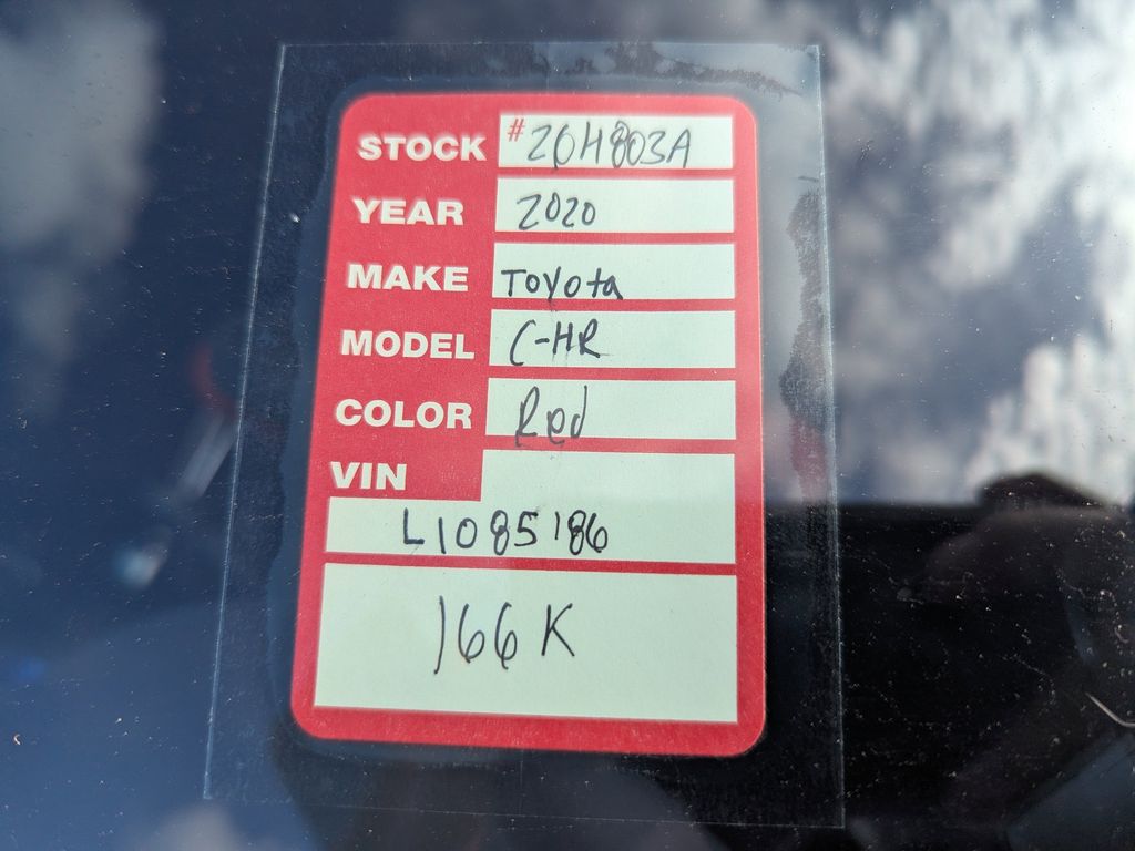 used 2020 Toyota C-HR car, priced at $7,991