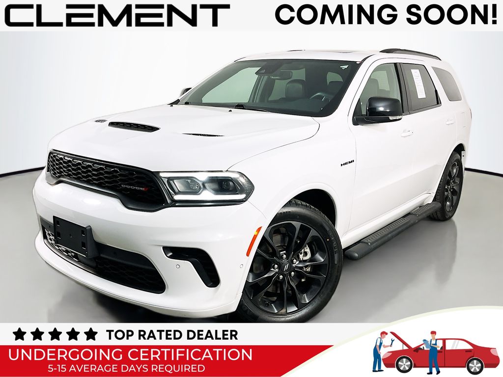 White Knuckle Clearcoat 2024 Dodge Durango R/T AWD SUV / Crossover All-Wheel Drive 8-Speed Automatic