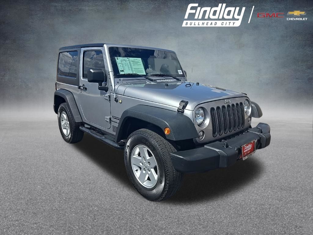 Billet Silver Metallic Clearcoat 2018 Jeep Wrangler SUV / Crossover Four-Wheel Drive 5-Speed Automatic