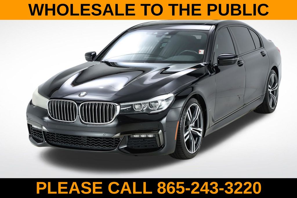 Black Sapphire Metallic 2019 BMW 7 Series Sedan Rear-Wheel Drive 8-Speed Automatic