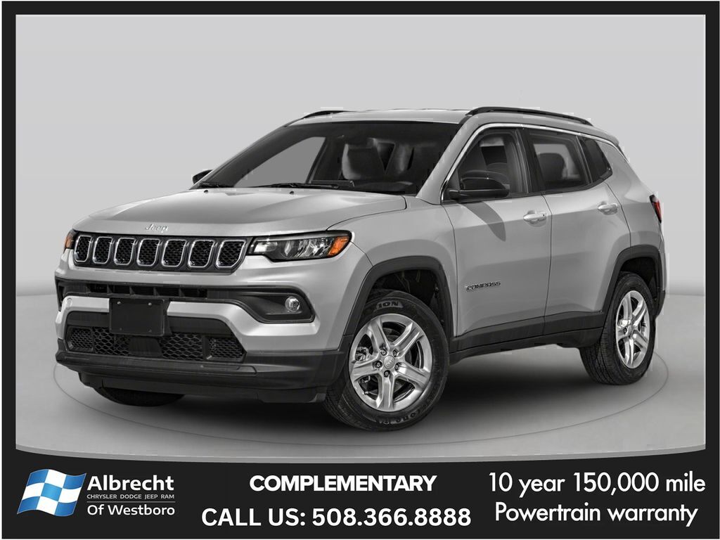 Bright White Clearcoat 2026 Jeep Compass SUV / Crossover Four-Wheel Drive 8-Speed Automatic