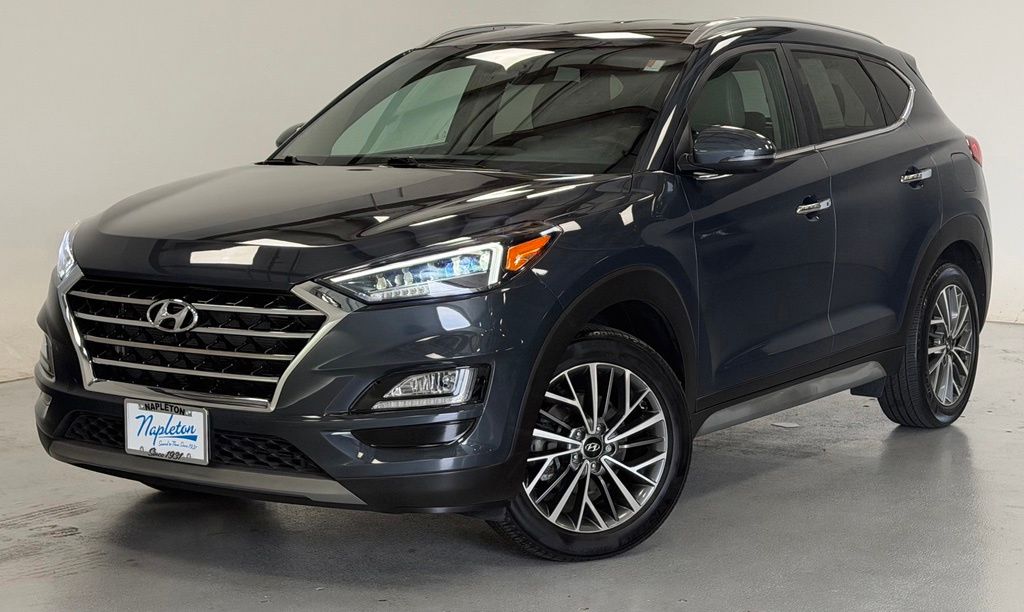Dusk Blue 2019 Hyundai Tucson SUV / Crossover All-Wheel Drive 6-Speed Automatic