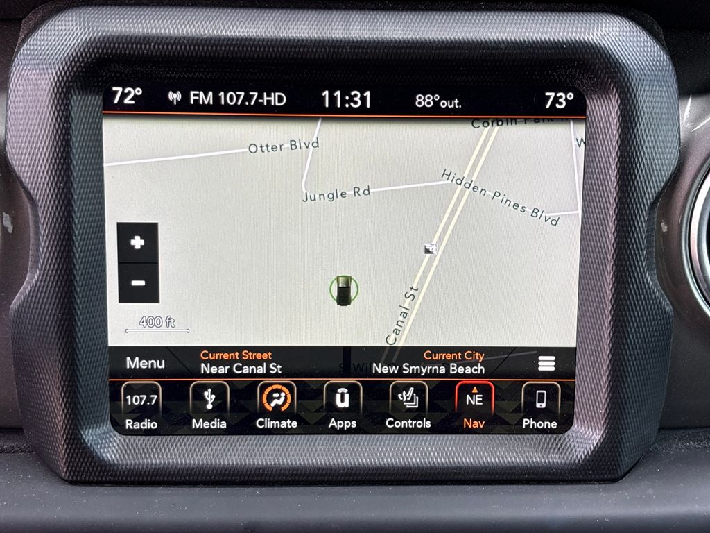 Used 2018 Blue Jeep Unlimited Sahara image 24