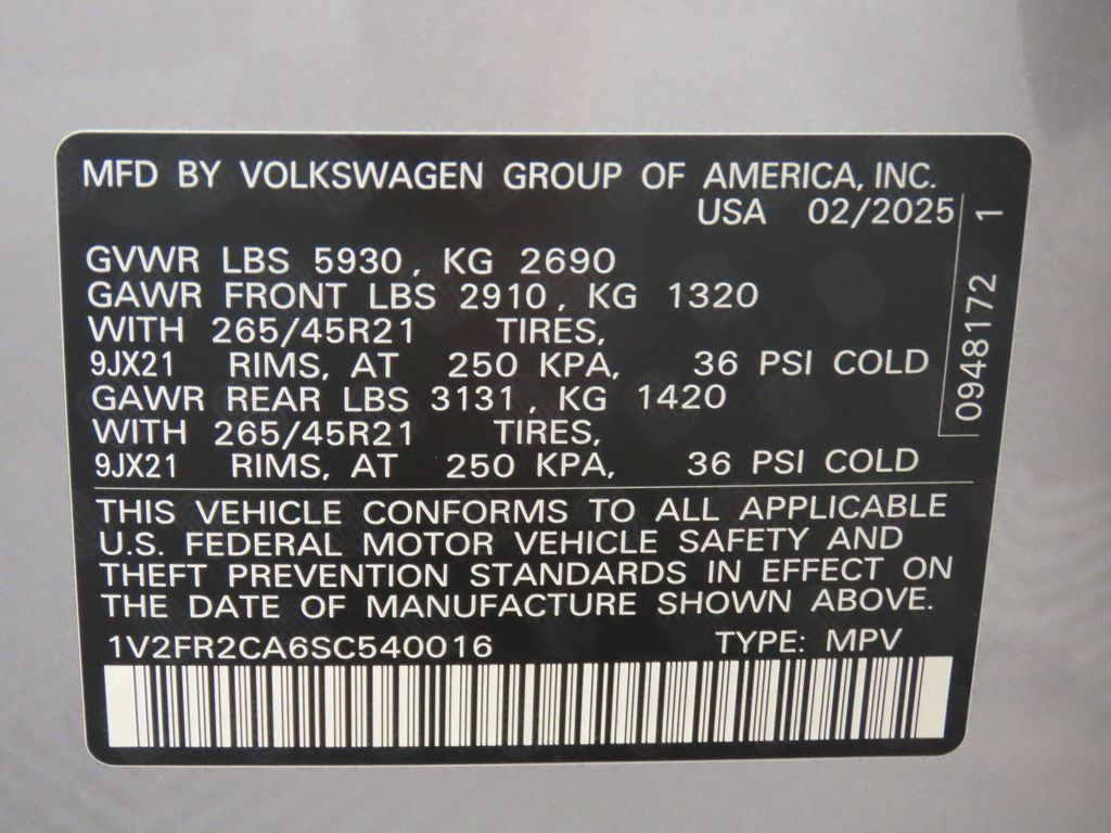 Thumbnail: 2025 Volkswagen Atlas - 32