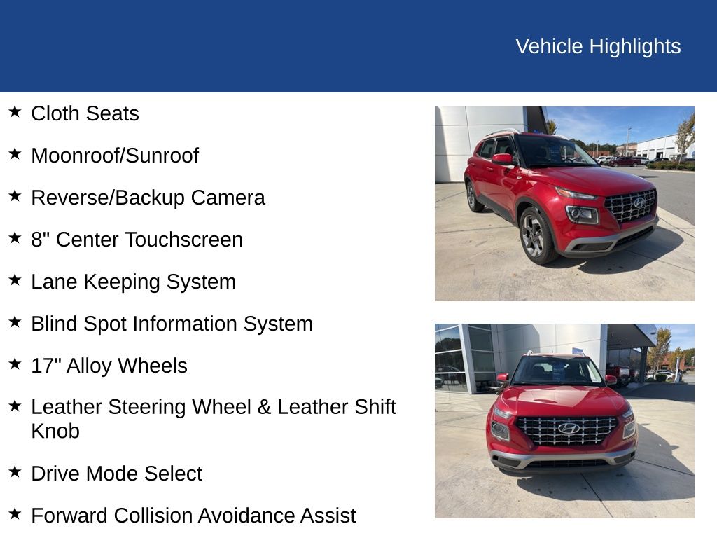 2023 Hyundai Venue SEL