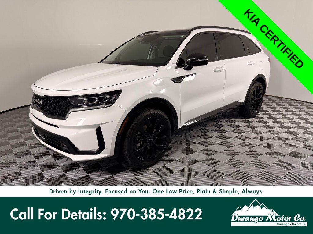 Glacial White Pearl 2023 Kia Sorento SUV / Crossover Front-Wheel Drive 8-Speed Dual Clutch