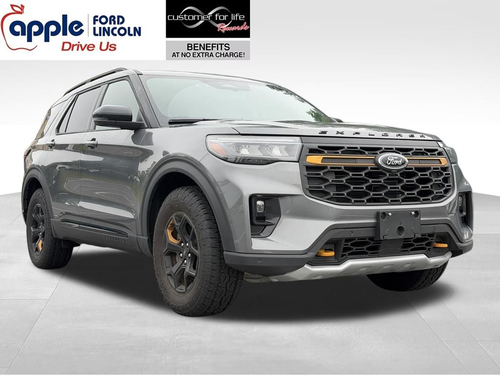 Gray Metallic 2026 Ford Explorer SUV / Crossover All-Wheel Drive Automatic
