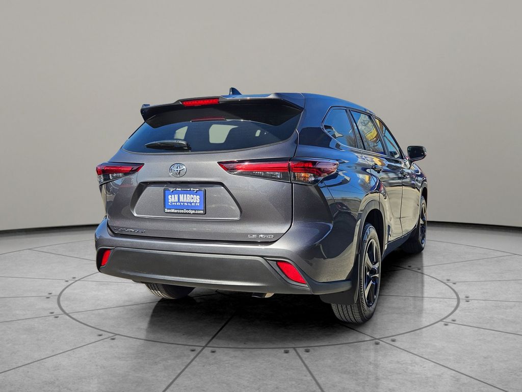 Used Car 2024 Toyota Highlander  Le For Sale Under $35,000 In San Marcos, Texas