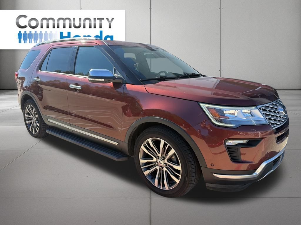 2018 Ford Explorer Platinum Red at Autostrade