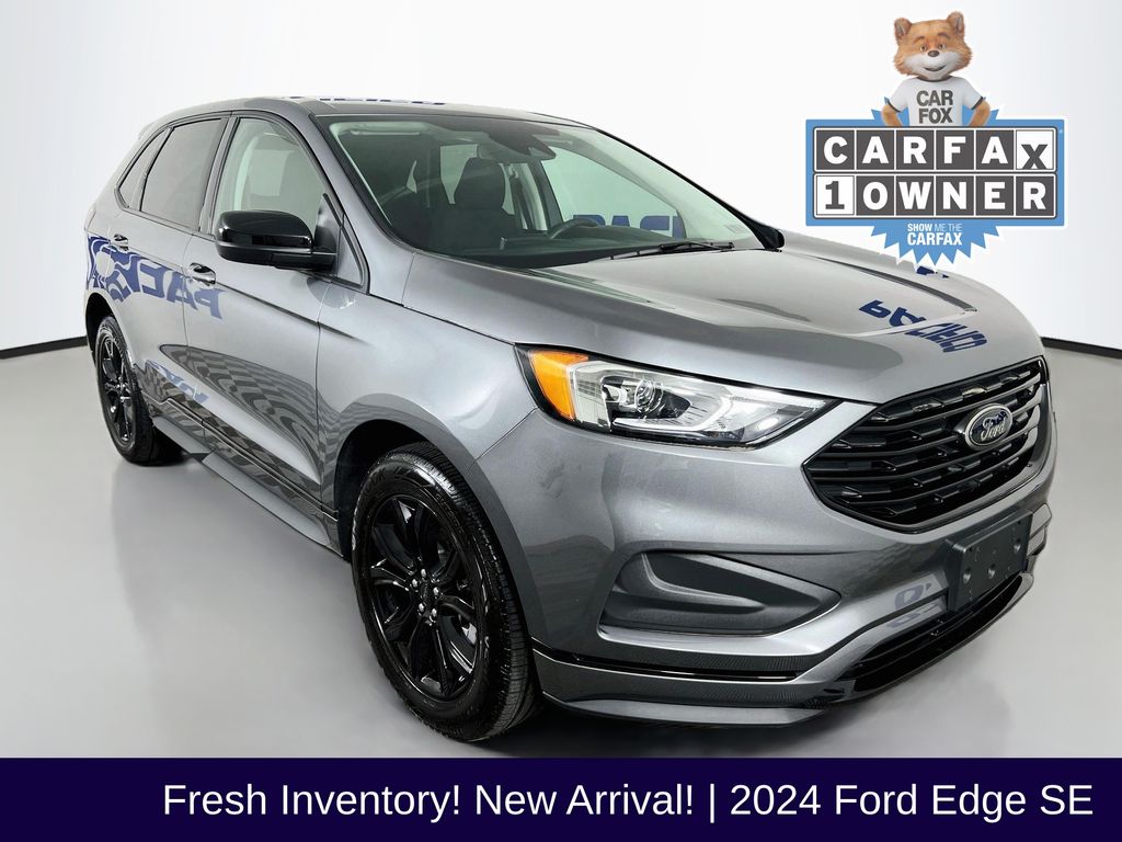Gray Metallic 2024 Ford Edge SUV / Crossover All-Wheel Drive 8-Speed Automatic