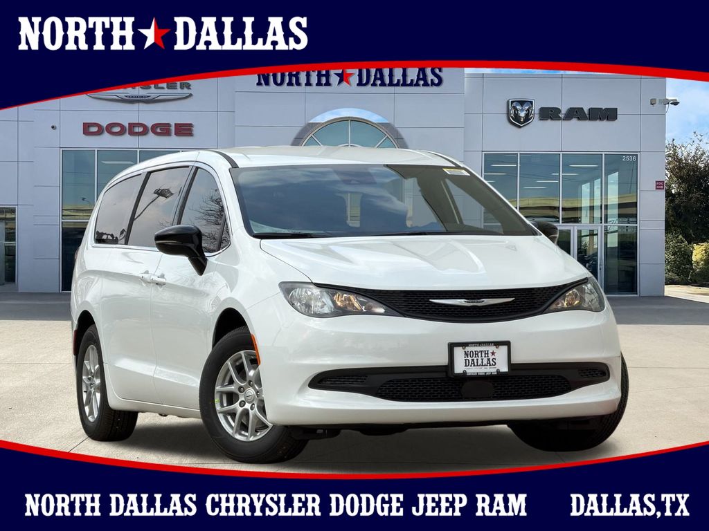 Bright White Clearcoat 2026 Chrysler Voyager Minivan Front-Wheel Drive 9-Speed Automatic