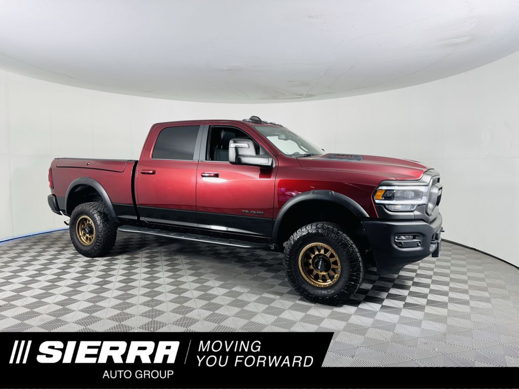 Red (Maroon) 2024 RAM 2500 Power Wagon Crew Cab 4WD Pickup Truck Four-Wheel Drive 8-Speed Automatic