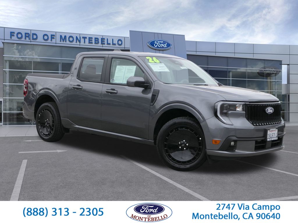 Gray Metallic 2026 Ford Maverick Pickup Truck All-Wheel Drive 7-Speed Automatic