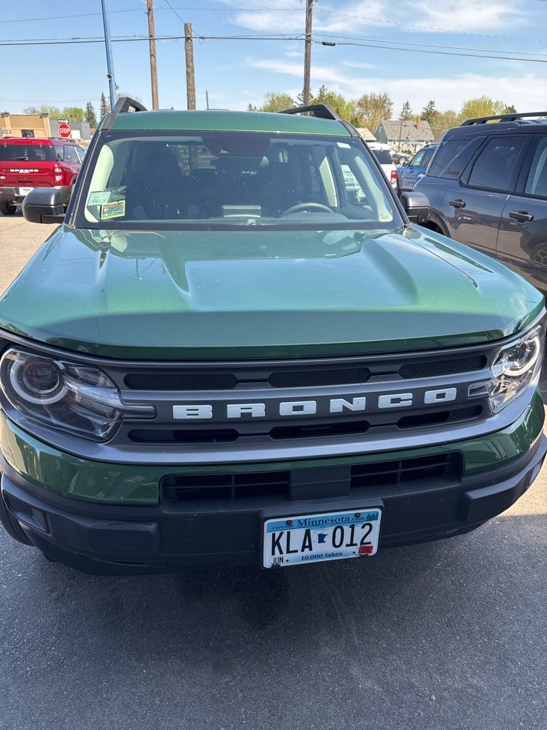 Green Metallic 2023 Ford Bronco Sport SUV / Crossover All-Wheel Drive 8-Speed Automatic