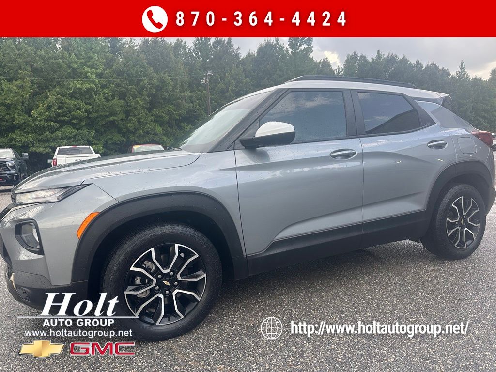 Sterling Gray Metallic 2023 Chevrolet Trailblazer SUV / Crossover Front-Wheel Drive Continuously Variable Transmission