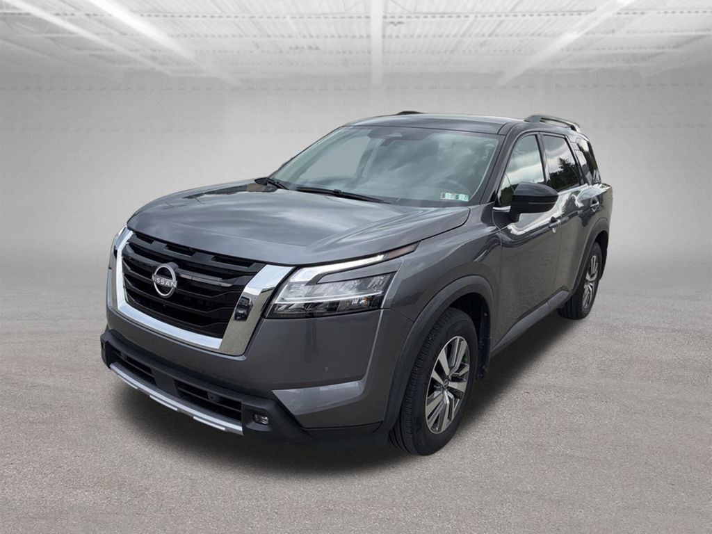 2022 Nissan Pathfinder SL Gray at John Sisson Motors