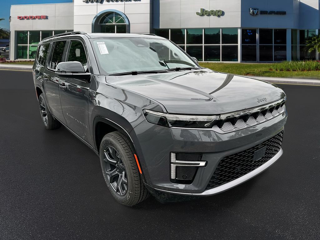 Baltic Gray Metallic Clearcoat 2026 Jeep Grand Wagoneer L Limited Altitude 4WD SUV / Crossover Four-Wheel Drive 8-Speed Automatic