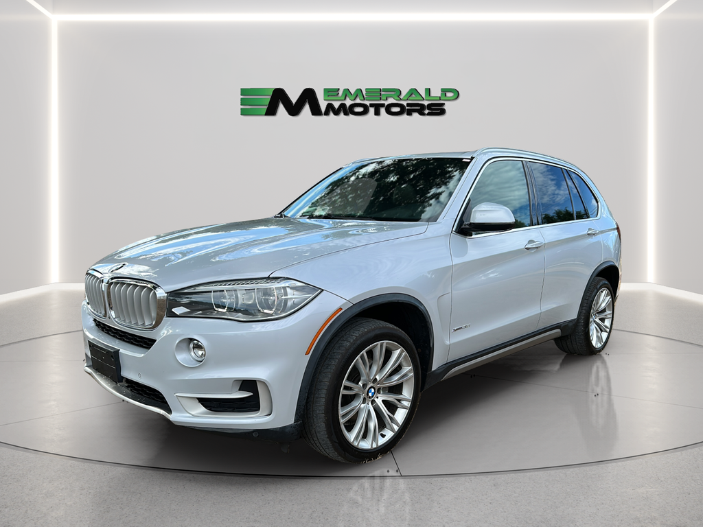 Silver 2016 BMW X5 SUV / Crossover All-Wheel Drive 8-Speed Automatic