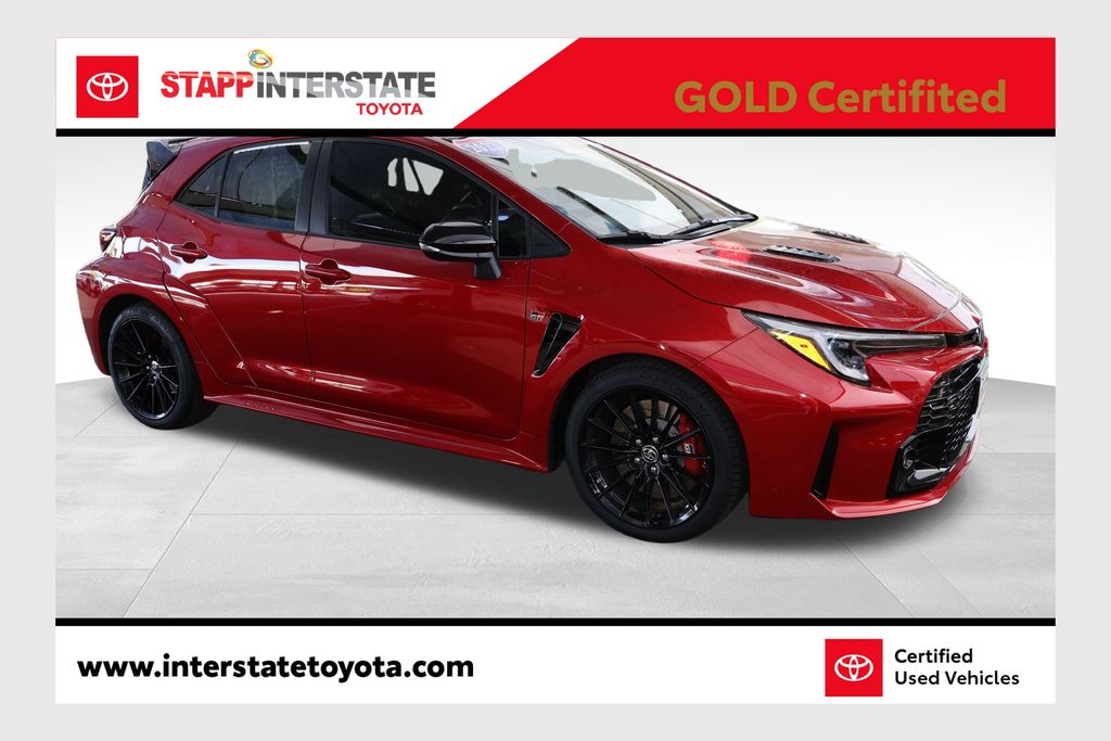 Supersonic Red 2023 Toyota GR Corolla Hatchback All-Wheel Drive 6-Speed Manual