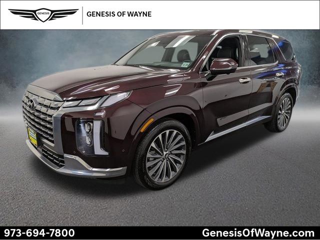 Red (Sierra Burgundy) 2024 Hyundai Palisade Calligraphy AWD SUV / Crossover All-Wheel Drive 8-Speed Automatic