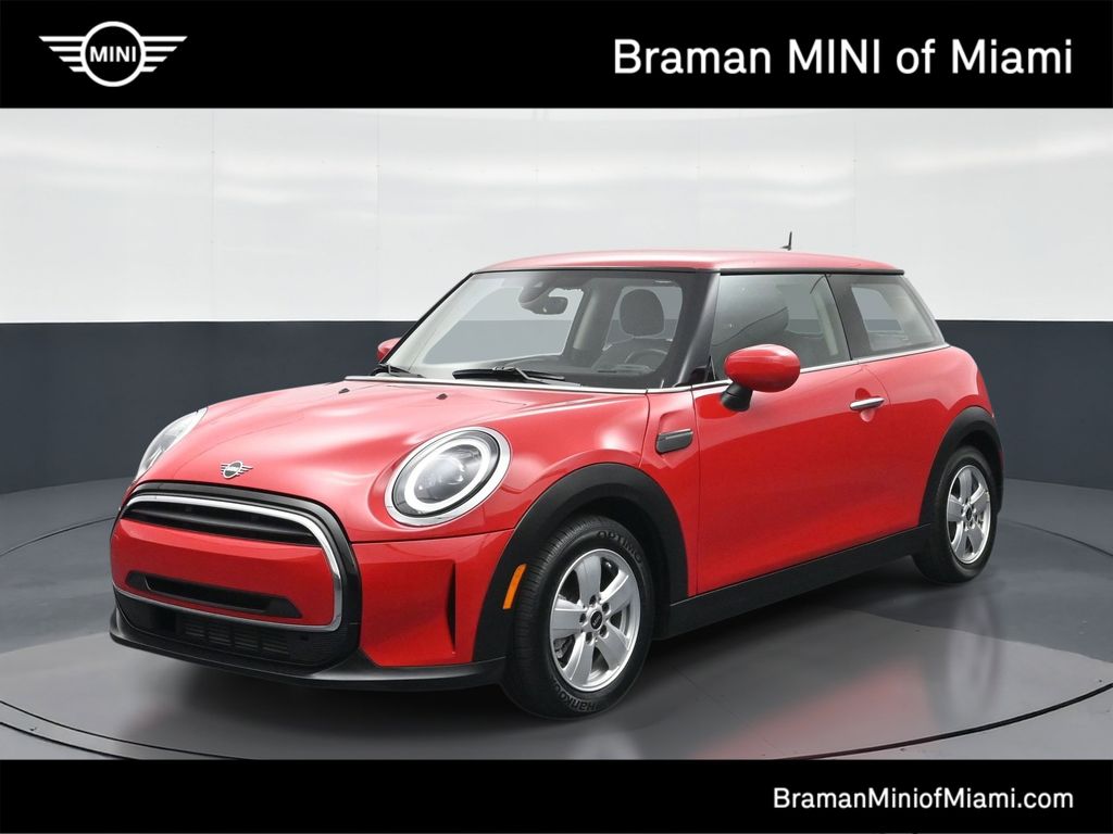 Chili Red 2024 MINI Cooper 2-Door Hatchback FWD Hatchback Front-Wheel Drive 7-Speed Automatic