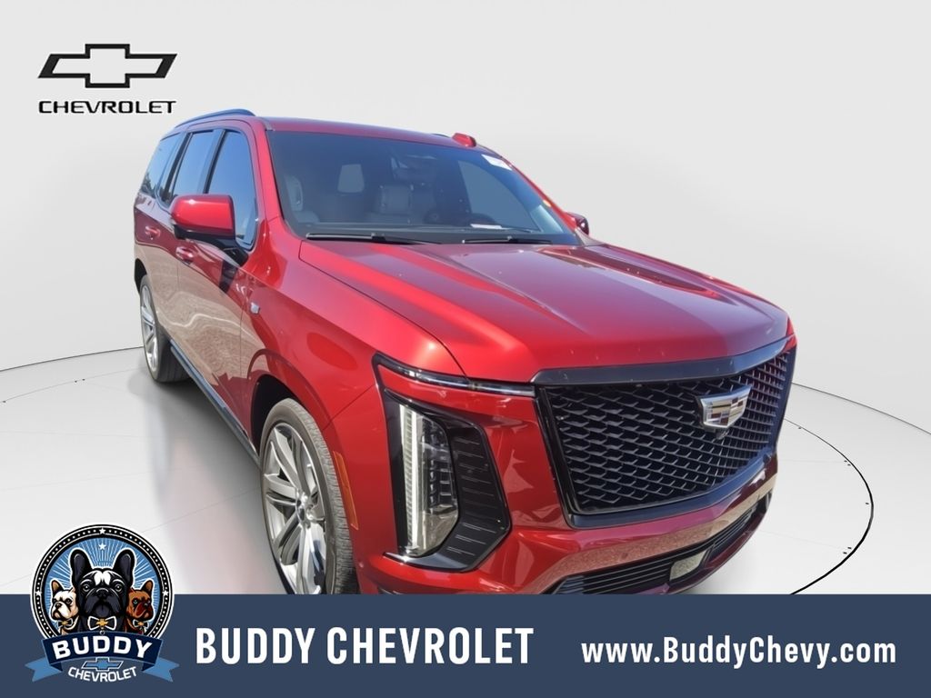 Radiant Red Tintcoat 2025 Cadillac Escalade SUV / Crossover Four-Wheel Drive Automatic