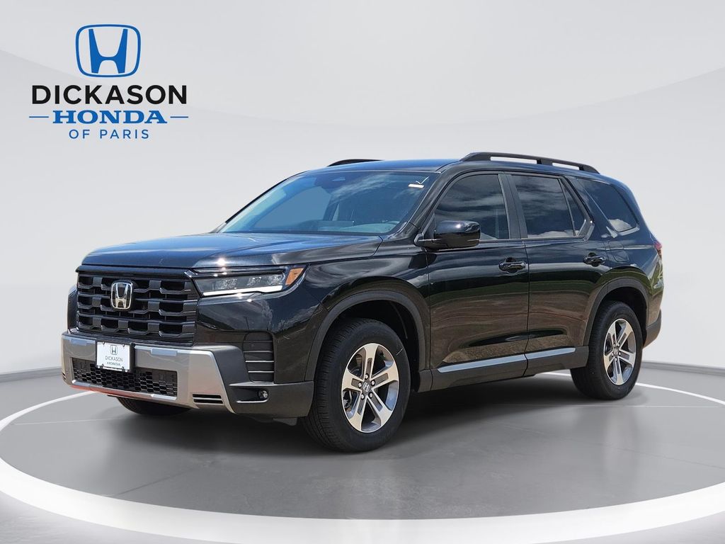 Black 2026 Honda Pilot EX-L FWD SUV / Crossover Front-Wheel Drive Automatic
