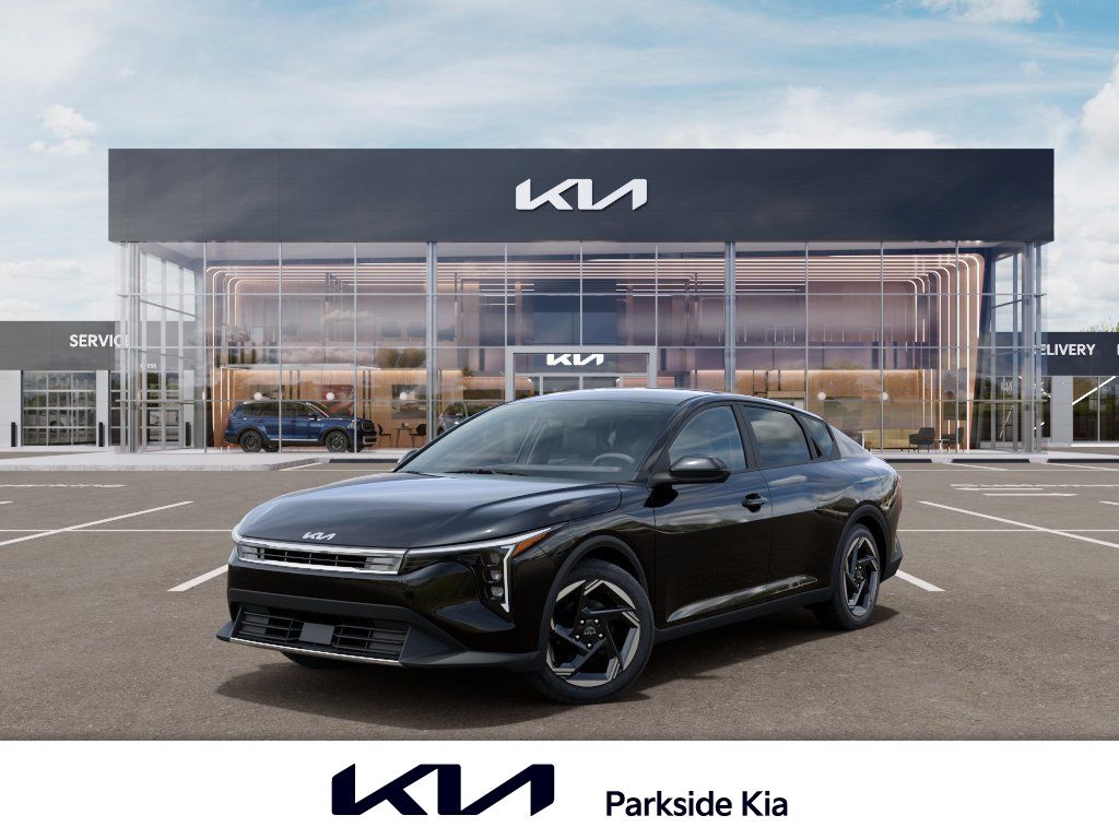 Aurora Blue 2026 Kia K4 Sedan Front-Wheel Drive Continuously Variable Transmission