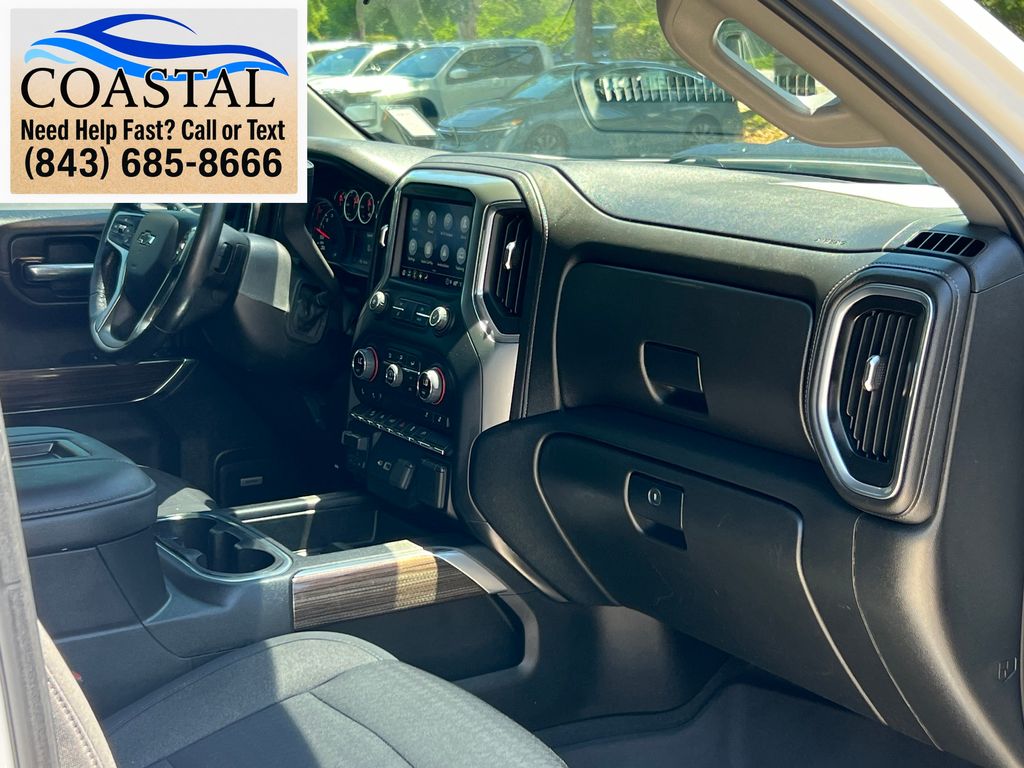 2021 Chevrolet Silverado 1500 LT Trail Boss White at Bob Mills Chevrolet