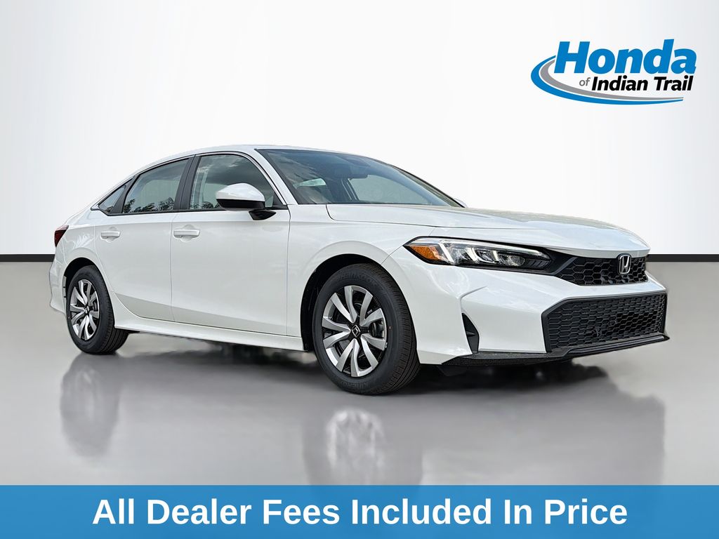 Gray (Platinum) 2026 Honda Civic Sedan Front-Wheel Drive Continuously Variable Transmission