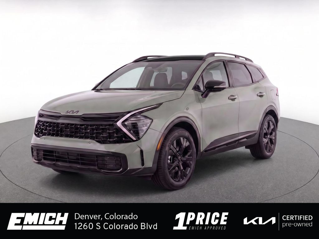 Jungle Green 2025 Kia Sportage SUV / Crossover All-Wheel Drive 8-Speed Automatic