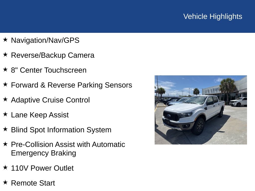 2020 Ford Ranger XLT