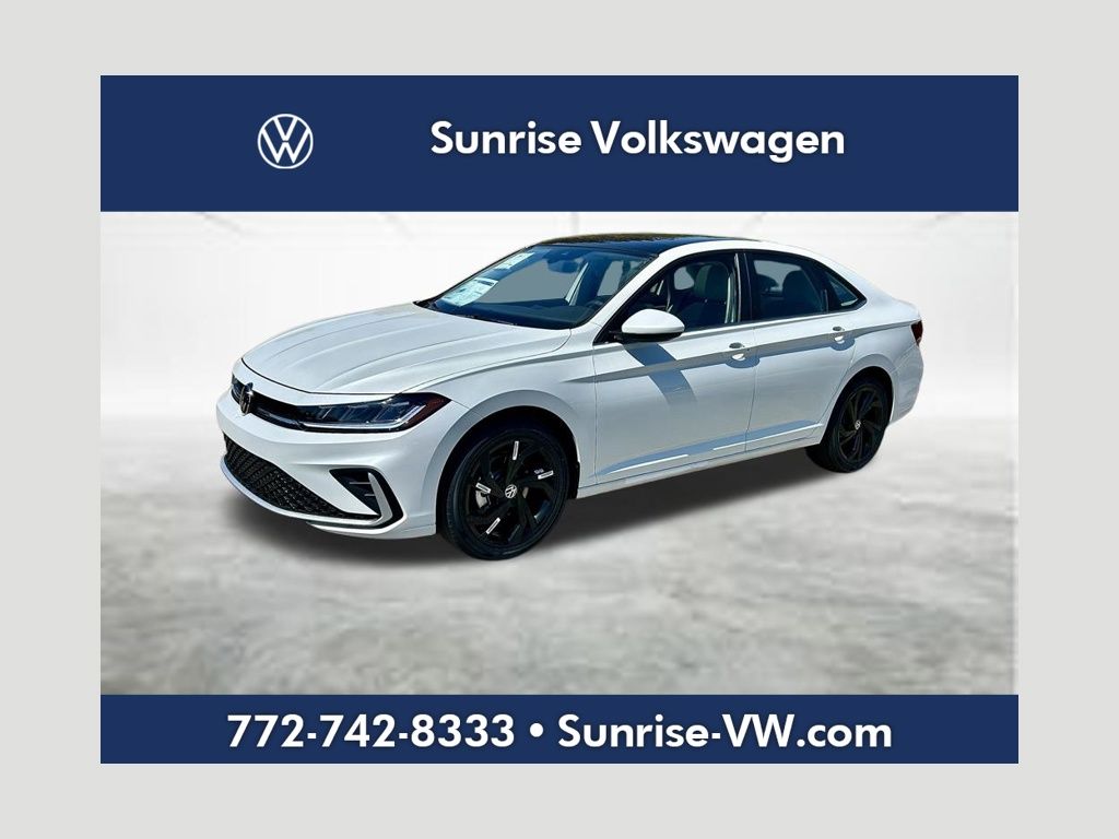 White Pearl 2026 Volkswagen Jetta Sedan Front-Wheel Drive 8-Speed Automatic