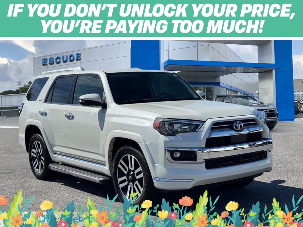 White (Blizzard Pearl) 2023 Toyota 4Runner SUV / Crossover 4X2 5-Speed Automatic