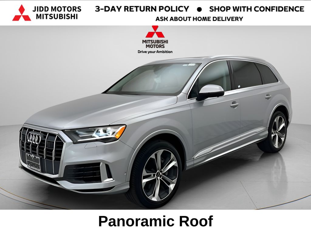 Silver Metallic 2022 Audi Q7 quattro Premium Plus 55 TFSI SUV / Crossover All-Wheel Drive 8-Speed Automatic