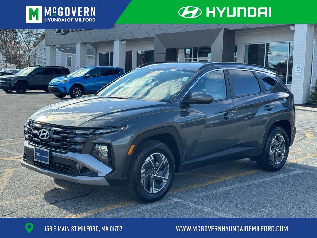 Amazon Gray 2025 Hyundai Tucson Hybrid Blue AWD SUV / Crossover All-Wheel Drive 6-Speed Automatic