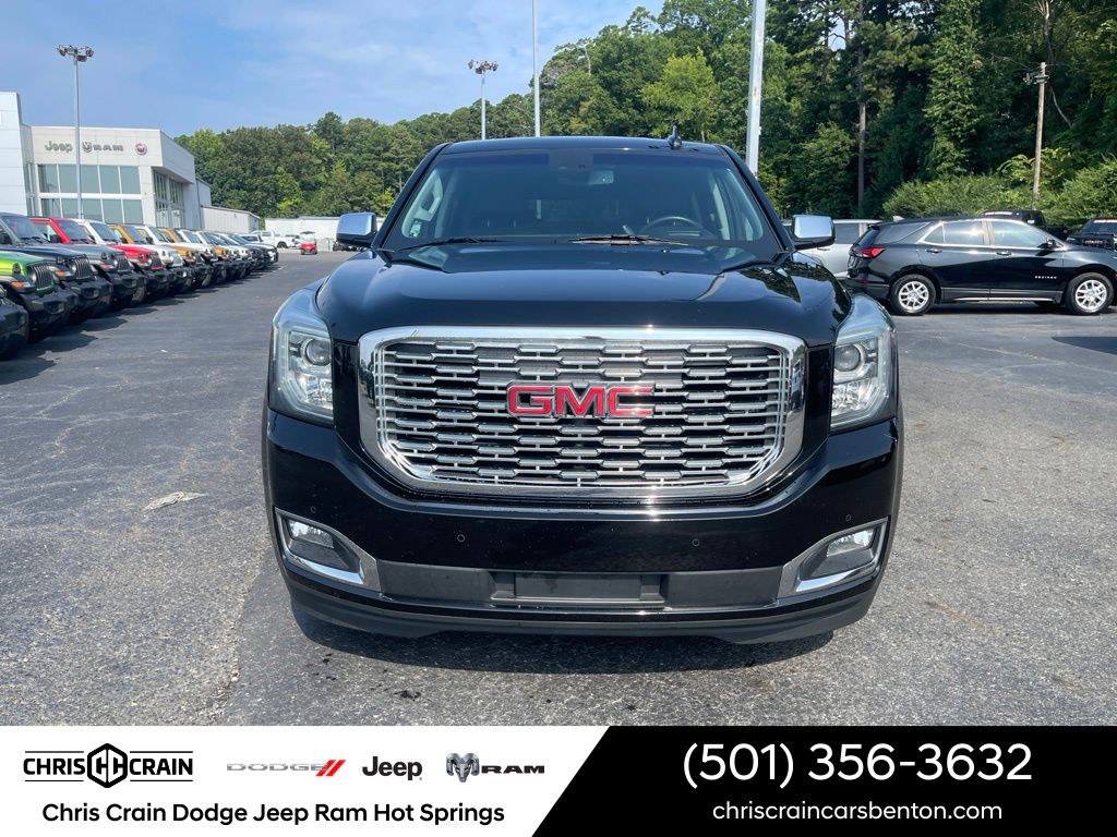 Onyx Black 2018 GMC Yukon XL SUV / Crossover Four-Wheel Drive 