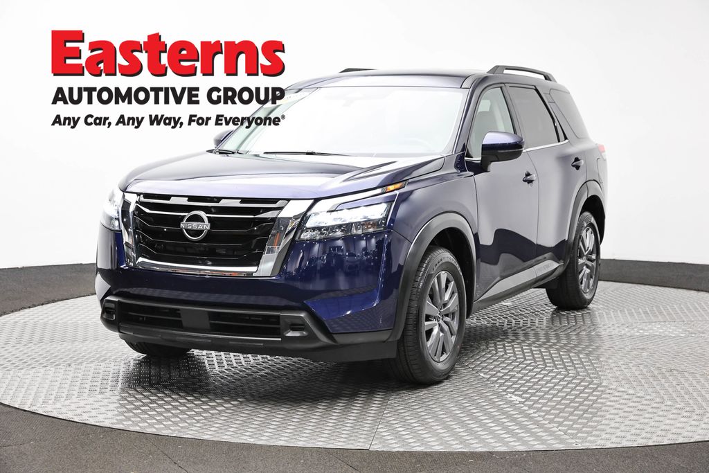 Deep Ocean Blue Pearl 2025 Nissan Pathfinder SV FWD SUV / Crossover Front-Wheel Drive 9-Speed Automatic