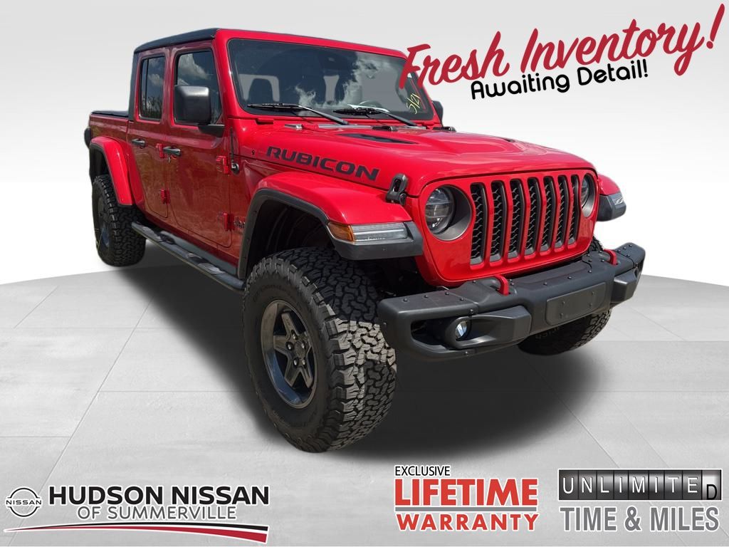 2020 Firecracker Red Clearcoat Jeep Gladiator Rubicon 4X4 Truck