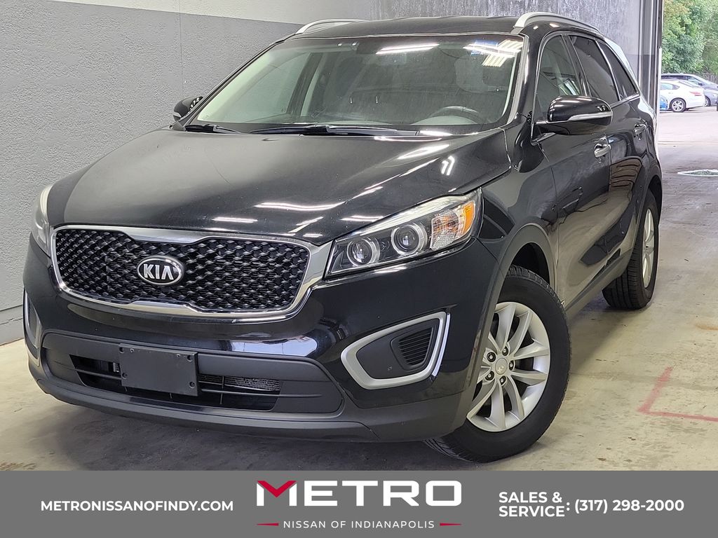 Ebony Black 2017 Kia Sorento SUV / Crossover All-Wheel Drive 6-Speed Automatic