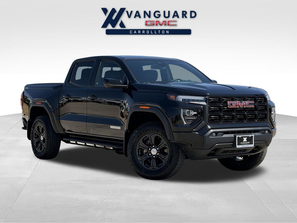 Onyx Black 2023 GMC Canyon Pickup Truck Four-Wheel Drive 8-Speed Automatic