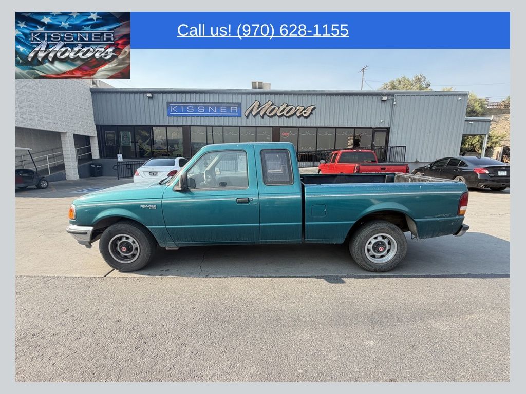 Green 1994 Ford Ranger Pickup Truck