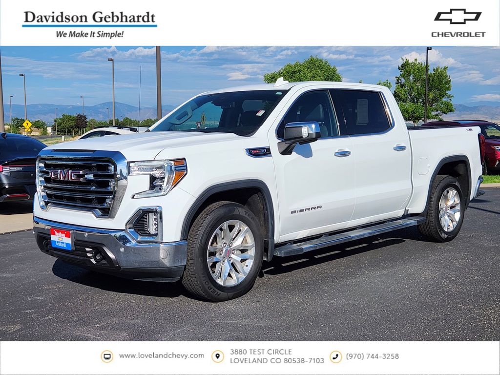 Summit White 2022 GMC Sierra 1500 Limited Pickup Truck Four-Wheel Drive Automatic