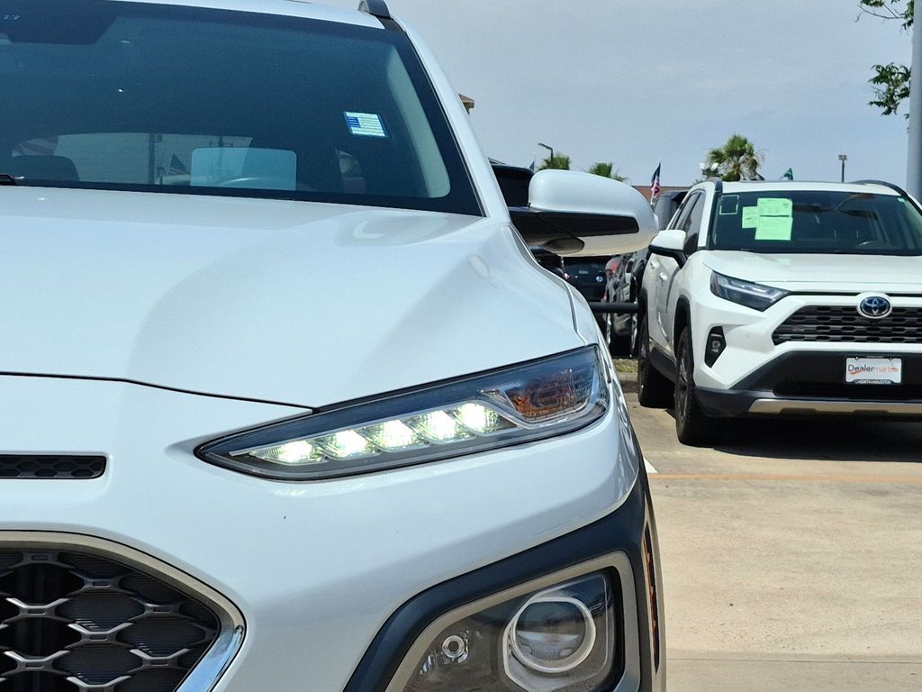 2021 Hyundai Kona Ultimate White at Classic Elite Chevrolet Hwy 6