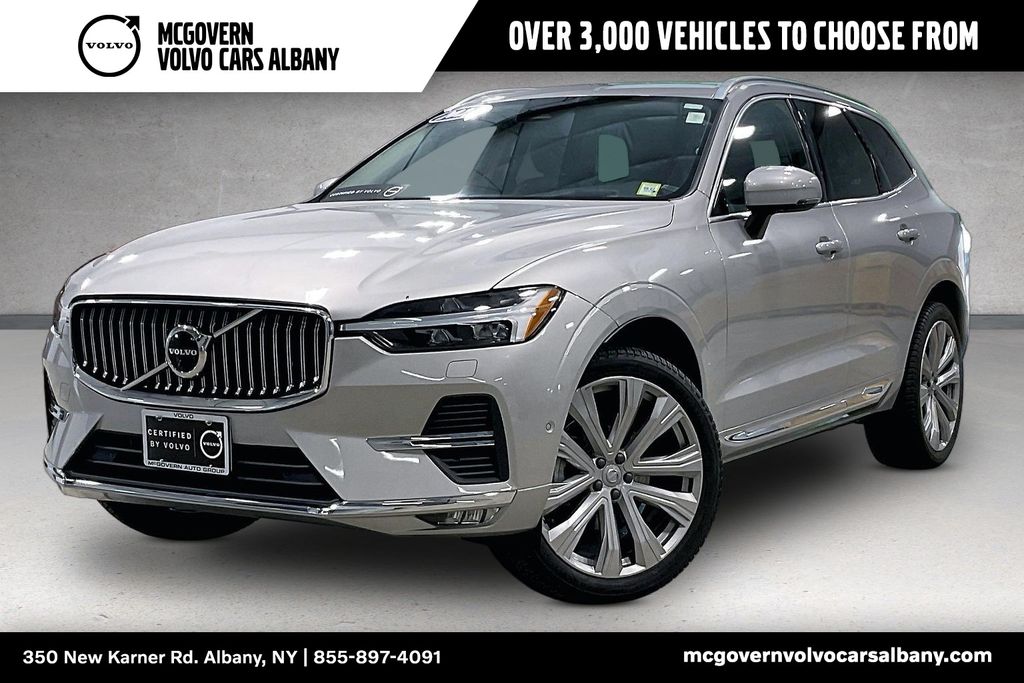 Silver Dawn Metallic 2023 Volvo XC60 SUV / Crossover All-Wheel Drive Automatic