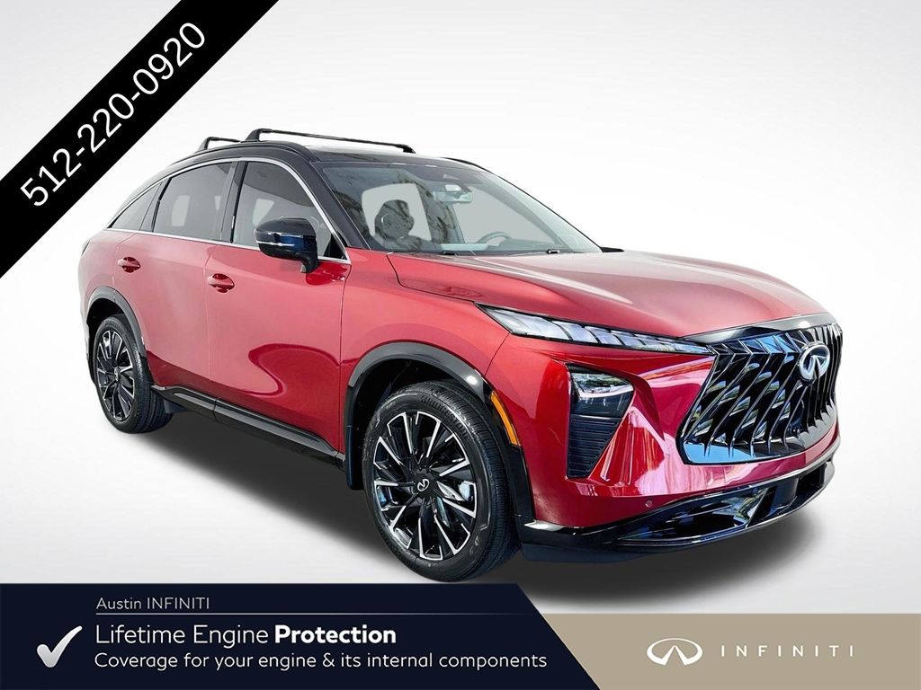 Sunfire Red/Black 2027 INFINITI QX65 SUV / Crossover All-Wheel Drive 9-Speed Automatic