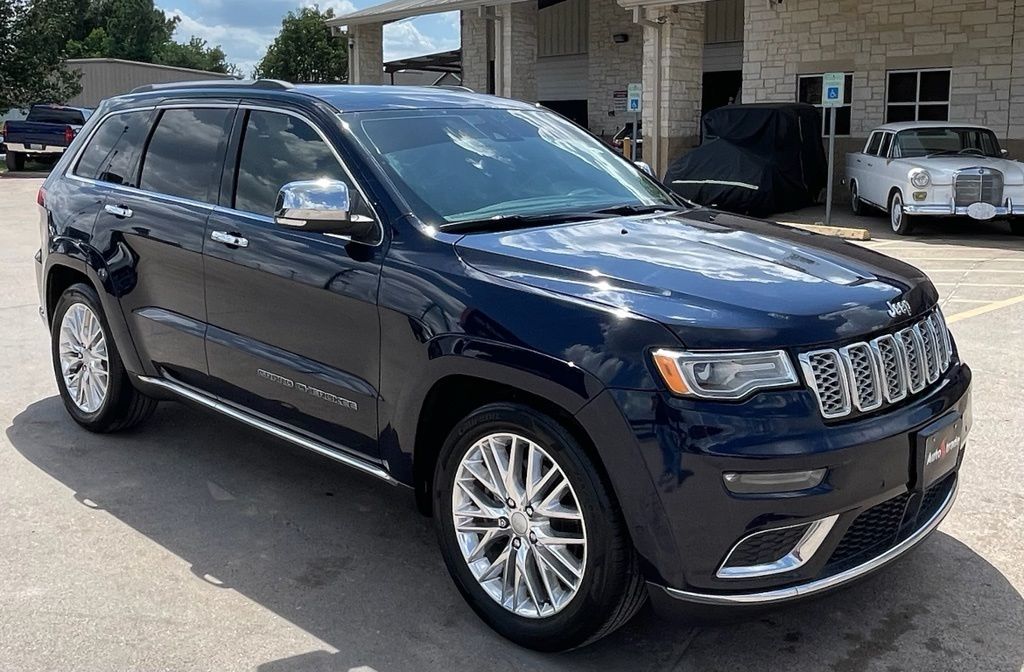 2018 Jeep Grand Cherokee Summit Blue at Bayshore Chrysler Jeep Dodge Ram