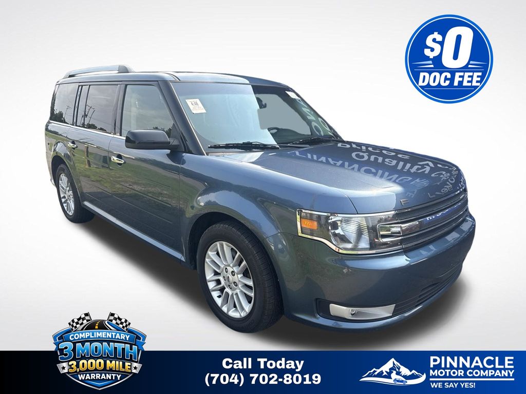 Blue Metallic 2018 Ford Flex SUV / Crossover All-Wheel Drive 6-Speed Automatic